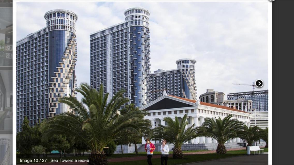 Apartment Sea Tower Khimshiashvili 15 Batumi Zewnętrze zdjęcie